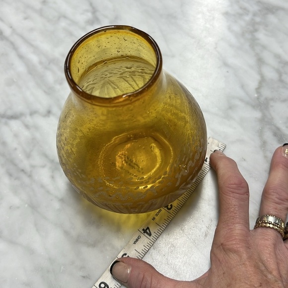 By Anthropologie Vivi Glass Bud Vase in Gold - Picture 11 of 13